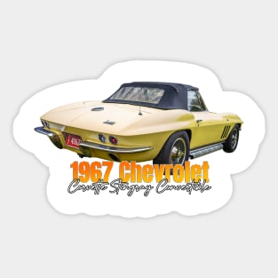 1967 Chevrolet Corvette Stingray Convertible Sticker